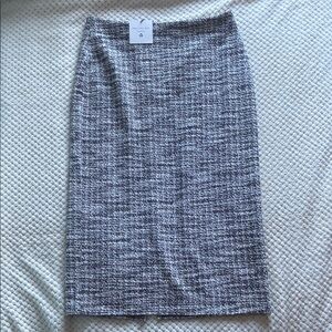 Truth by Republic Black/Ivory A-Line skirt Brand New Never worn SWT Size 10